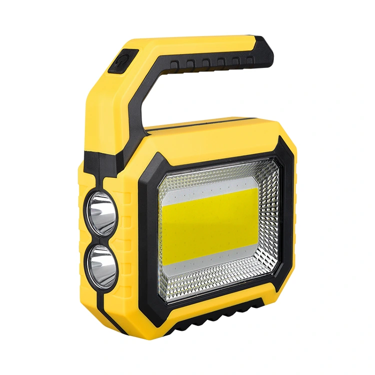 Przenośna latarka poszukiwawcza o mocy 200 lm, ładowana na energię słoneczną