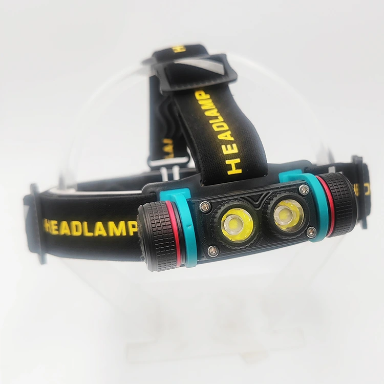 Rechargeable Headlamp Adjustable Headband 