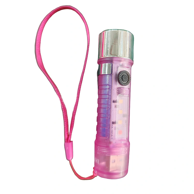 Mini latarka LED z ładowaniem USB i magnesem